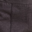 Pantalon vichy taille standard gris anthracite femme