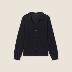 blouse manches longues noir femme Blouse manches longues noir femme