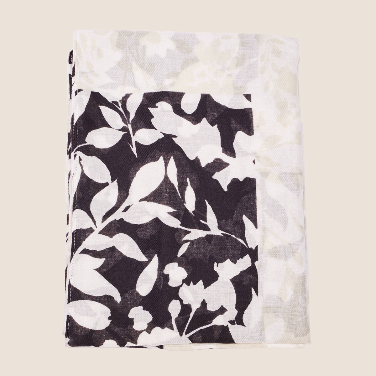 Foulard noir femme
