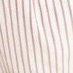 Pantalon large taille haute taupe femme