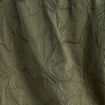 Blouse col rond manches 3/4 bas resserr&eacute; vert kaki femme