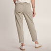 Pantalon coupe mom 7/8&egrave;me vert clair femme