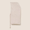Cagoule creme femme