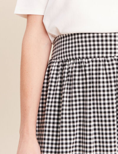 Jupe taille standard noir femme