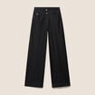 Jean denim noir femme
