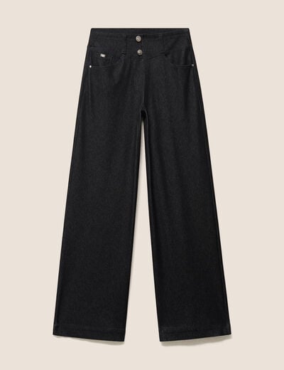 Jean denim noir femme