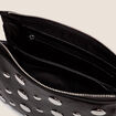 Sac bandouli&egrave;re avec 2 pochettes noir femme