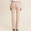 Jean bootcut taille haute denim beige femme
