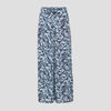 Pantalon flou large 78eme bleu marine femme
