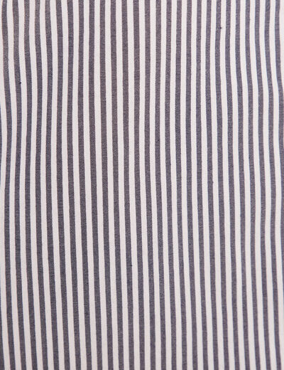 Chemise manches longues bleu foncé femme