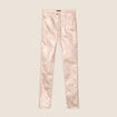Pantalon ajust&eacute; blanc femme