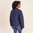 Doudoune l&eacute;g&egrave;re matelass&eacute;e bleu marine femme