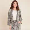 Veste esprit kimono ivoire femme