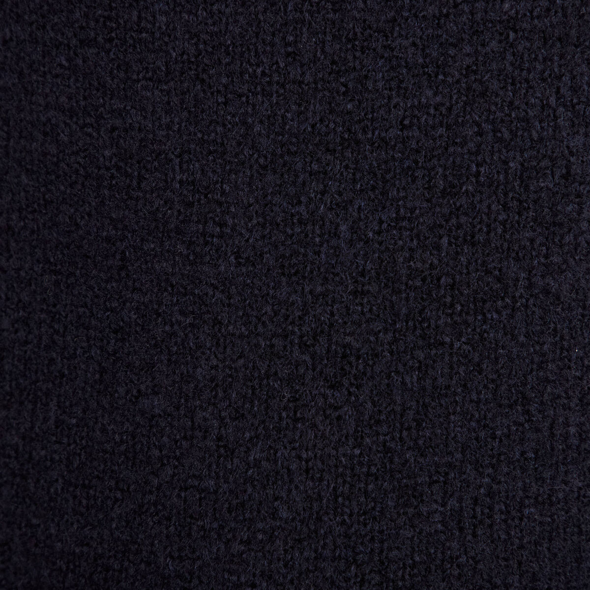 Pull manches courtes bleu foncé femme
