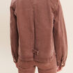 Veste ample marron femme