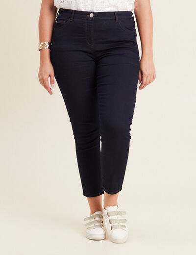 Jean magique Le L&eacute;ger coupe ajust&eacute;e denim brut femme