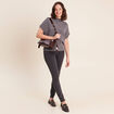 Pantalon magique l'unique denim gris femme