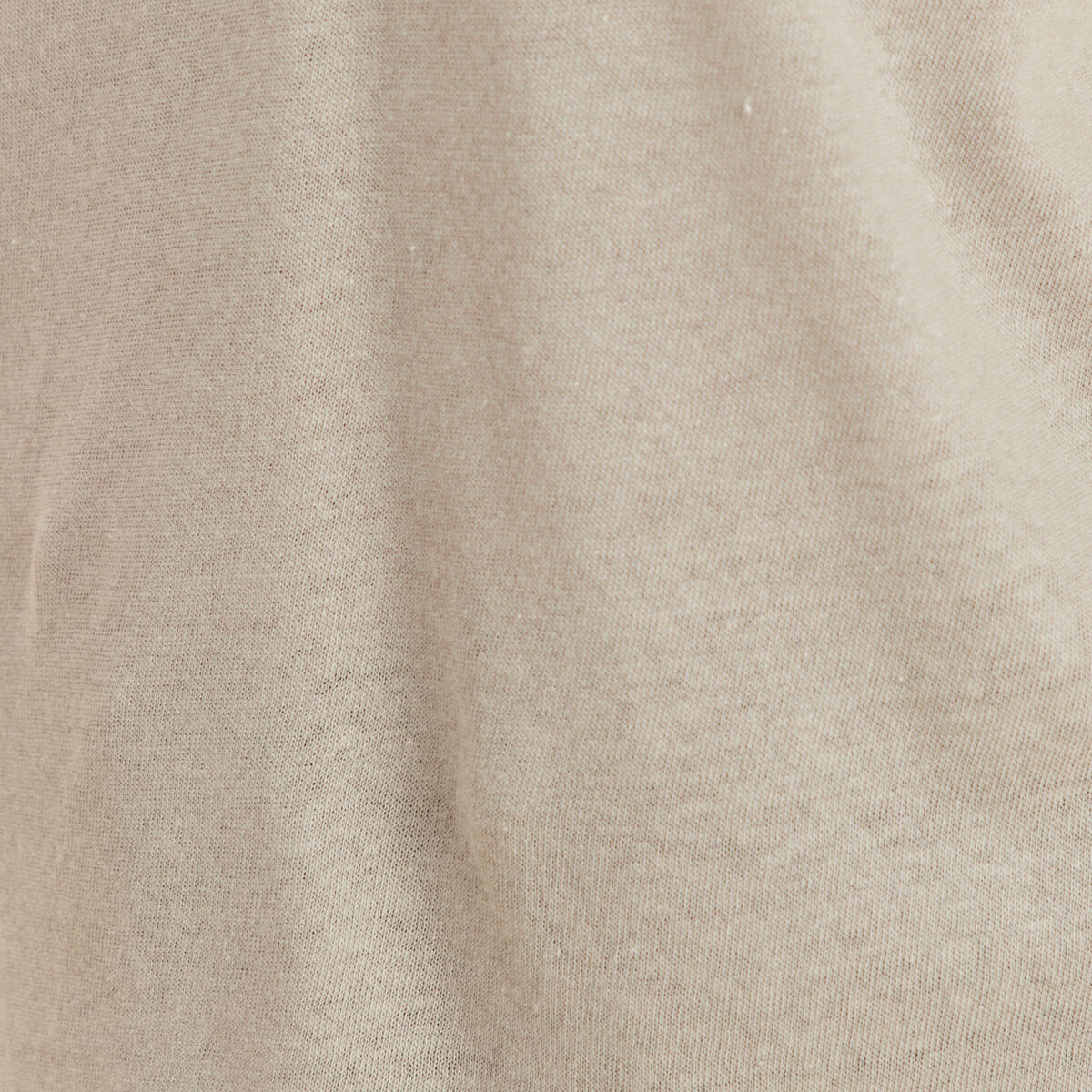 T-shirt manches courtes col en V vert clair femme