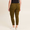 Pantalon magique Le L&eacute;ger coupe ajust&eacute;e vert kaki femme
