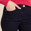 Jeans léger taille standard 7/8ème denim brut femme