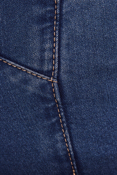 Pantalon léger taille standard long denim double stone femme