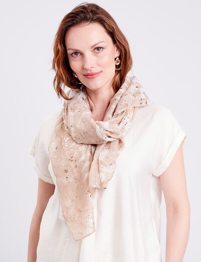 Foulard sable femme