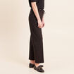 Jogging imprim&eacute; l&eacute;opard taille bascul&eacute;e marron femme
