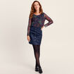 T-shirt manches longues multicolore femme