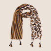 Foulard multicolore femme