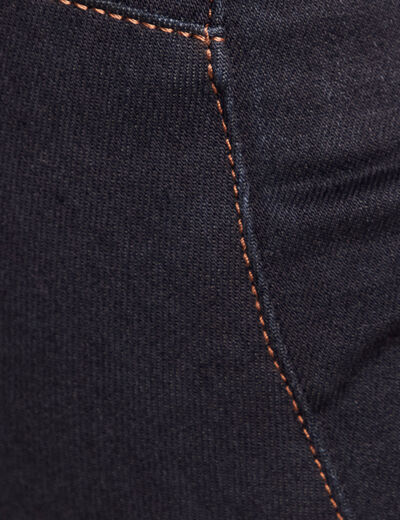 Jean magique L'Unique coupe ajust&eacute;e denim brut femme