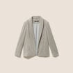 Veste tailleur velours vert clair femme