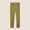 Jean magique L'Unique coupe ajust&eacute;e vert kaki femme