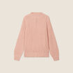 Pull manches longues vieux rose femme