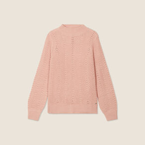 pull manches longues vieux rose femme Pull manches longues vieux rose femme