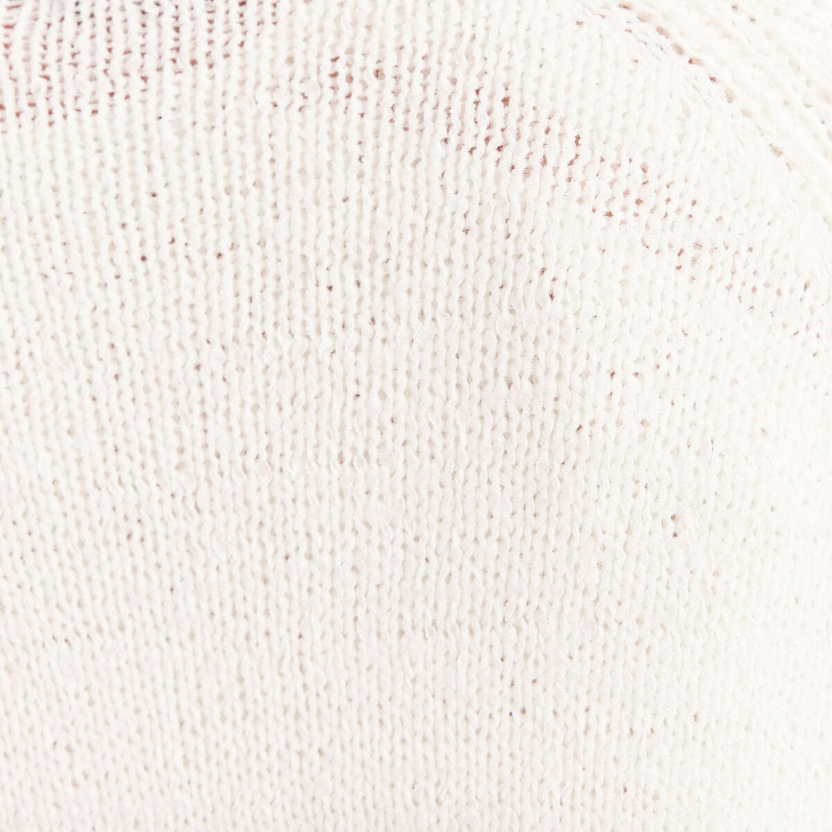Gilet manches longues blanc femme