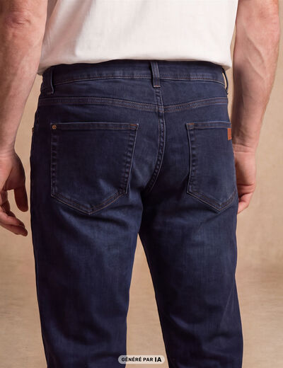 Pantalon Magique Monsieur L'Unique L30 denim blue black homme