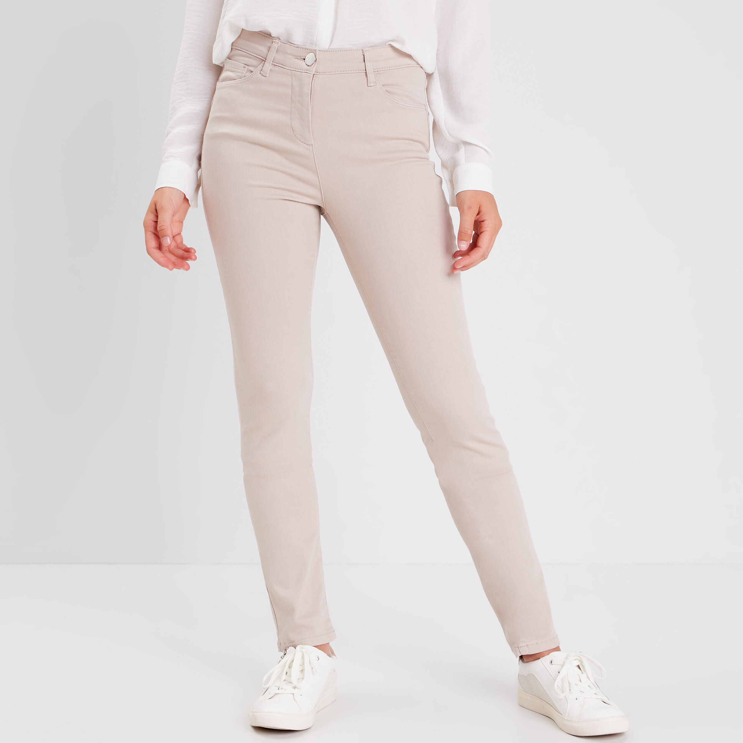 Jeans rose femme best sale