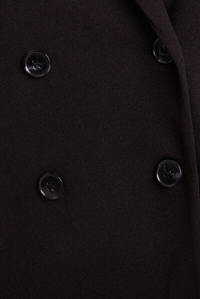 Veste tailleur ajustée noir femme