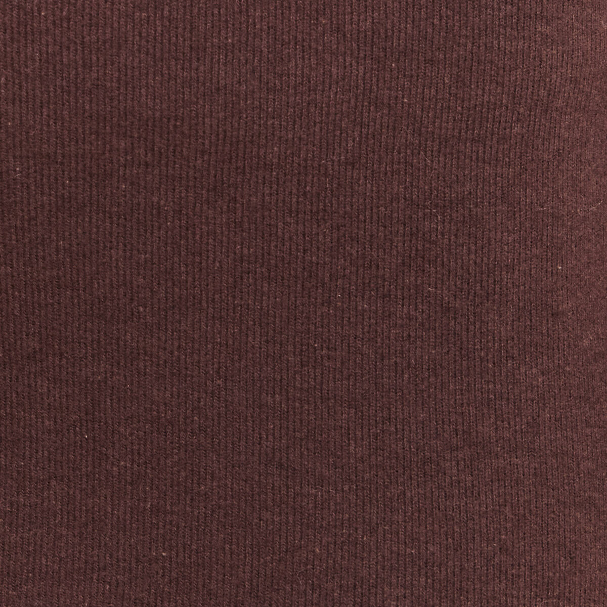 Jupe longue droite en maille marron fonc&eacute; femme