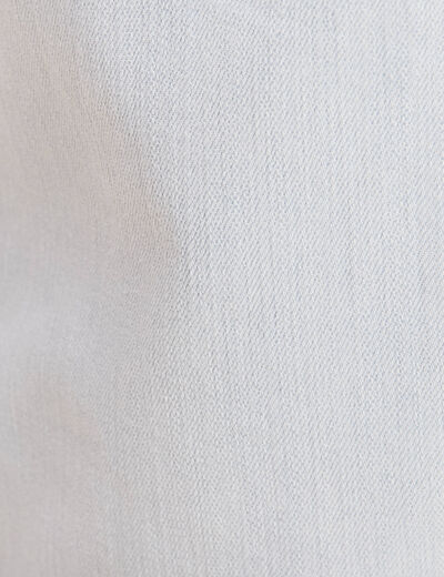 Jupe longue droite en jean denim bleach femme