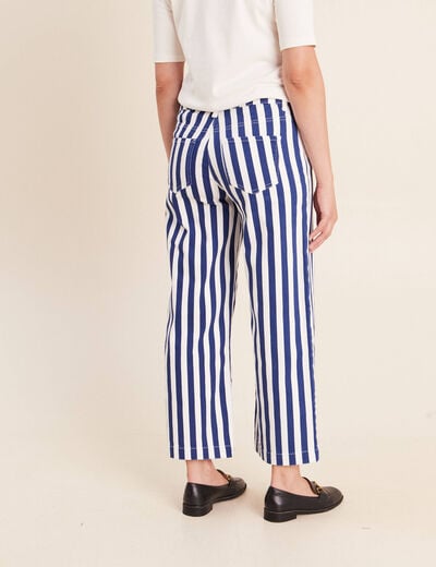 Pantalon bleu femme
