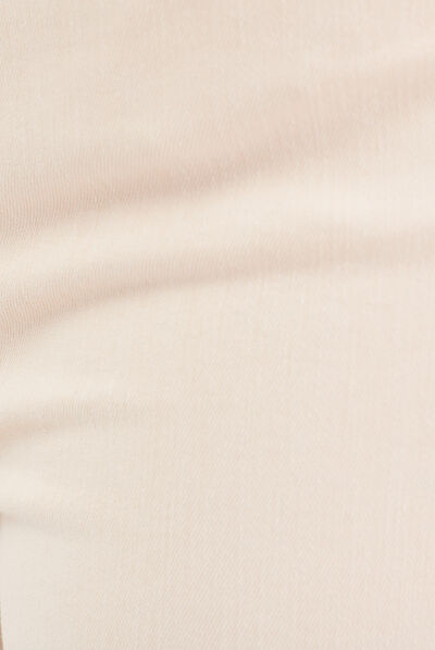 Jean magique ajusté taille standard ecru femme