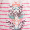 T-shirt manches courtes rose femme