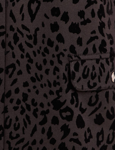 Robe chasuble noir femme