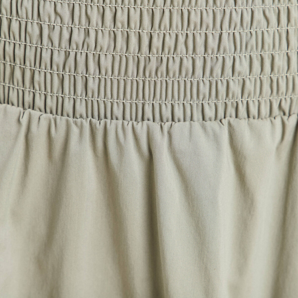 Jupe taille haute vert clair femme