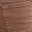 Pantalon large ceinturé 7/8ème bordeaux femme
