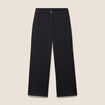 Pantalon gris fonc&eacute; femme