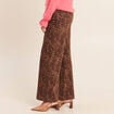 Jean marron femme