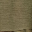 Robe fluide &eacute;vas&eacute;e &agrave; fines bretelles vert kaki femme