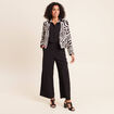 Pantalon magique Le R&eacute;versible large noir femme
